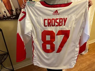 Sidney 87 Red-jersey Vintage Hockey Jersey • $50