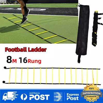Foot Speed Jump Training Agility Ladder Soccer Football Outdoor Sport Fitness • $16.88