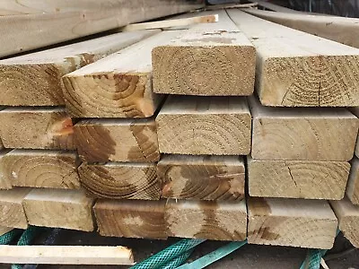 4x2 Wood Timber 4.8m/3.6m Brand New High Quality Treated C16 LOCAL DELIVERY ONLY • £13