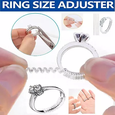 Ring Size Adjuster Reducer Spiral Invisible Snugs Guard Jewellery Resizer Tool • $8.49