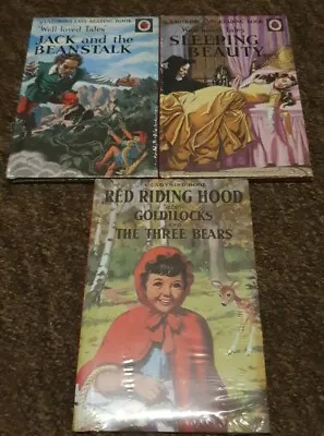 Ladybird Books Red Riding Hood Series 413 606D Jack Beanstalk Sleeping Beauty Ne • £9.99