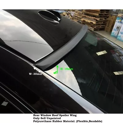 Stock 244R Type Rear Roof Spoiler Wing Fits 2010~2018 VOLVO S60 T5 T6 Sedan • $52.40