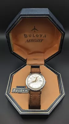 Vintage Bulova Aerojet Automatic M7 (1967) Original Box Included • $250