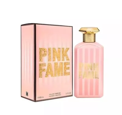 🥇 PINK FAME EDP Perfume By Fragrance World 100 ML UAE PARFUM🏅 • £21.99