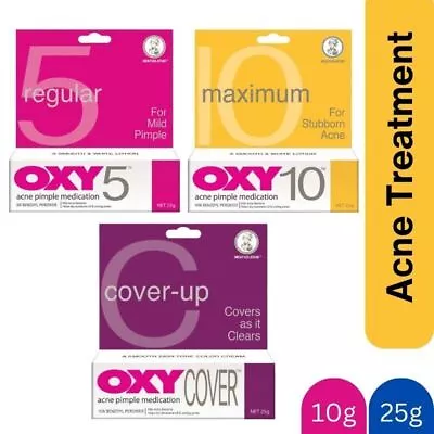 OXY 5 10 Cover Up Acne Pimple Spot Treatment Benzoyl Peroxide Maximum Strength • $32.22