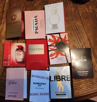 10X Perfume Sampler Set Fragrance Samples For Women  • $21.99