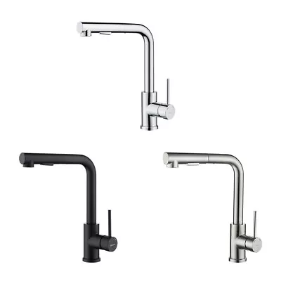 Decaura 2-Mode L Kitchen Tap Mixer Pull Out Sink Faucet Swivel Spout Lead-free • $89.99