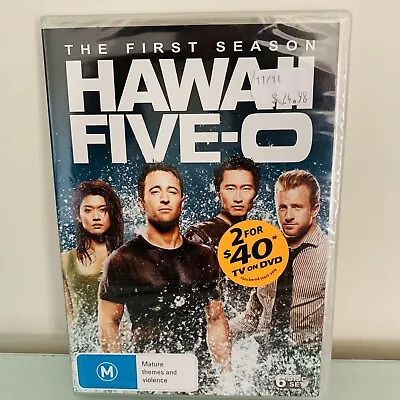 Hawaii Five-0 The First Season 1 (DVD 6 Disc Set) - Region 4 NEW+SEALED  • $18.25