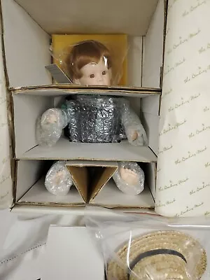 Danbury Mint/ Fayzah Spanos Porcelain Amish Doll Samuel W Cradle Mallot Nos • $42.66