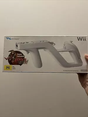 Nintendo Wii Zapper + Link's Sealed Crossbow Training Game Included GENUINE PAL • $22