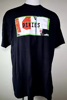 Pixies Rock Band North American 2017 Concert Tour Tultex T-Shirt Men's XXL NWOT • $39.95