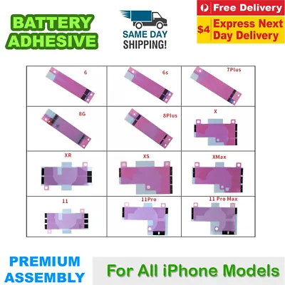 $2.49 • Buy IPhone 11 Pro X XS Max XR 8 7 Plus 6 6S Battery Adhesive Sticker Glue Strip
