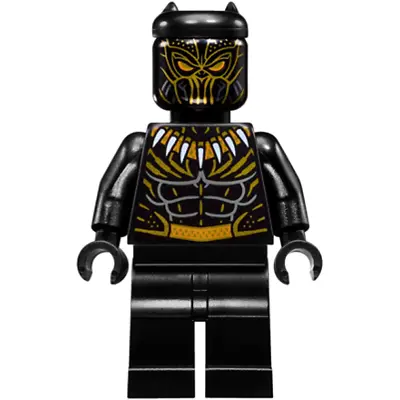 Lego Erik Killmonger 76099 Golden Jaguar Black Panther Super Heroes Minifigure  • $51.31