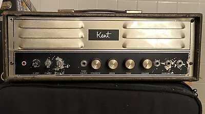 Vintage 1966 Kent DR-57 Tube-type Guitar Head Amp • $375