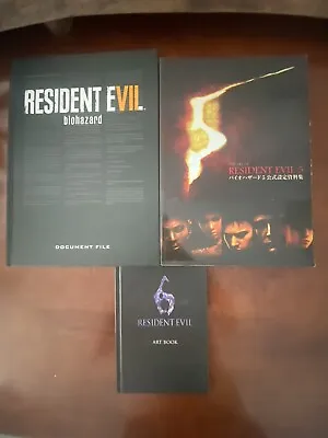 Resident Evil Capcom Video Game Art Books • $99