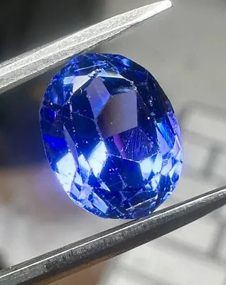 3.38 Ct UNIQUE TOP HI END QUALITY OVAL 100% NATURAL AAA++ TANZANITE • $1995