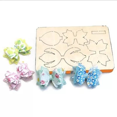 1 Pc. 3  4 Layer Premium Hair Bow Wooden Steel Rule Cutting Die • $20.79