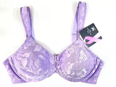 NWT Wacoal 36C Awareness Full Figure Seamless Underwire Bra 85567 Purple Rose • $35.14