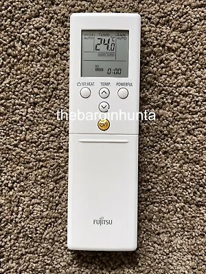 $53.50 • Buy Fujitsu Air Conditioner GENUINE Remote Control AR-REW1E NEW