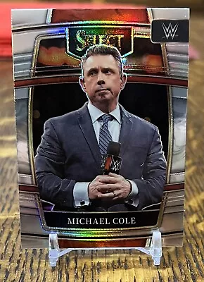 Michael Cole 2022 WWE Panini Select Concourse Silver Prizm #100 Wrestling Card • $2.99