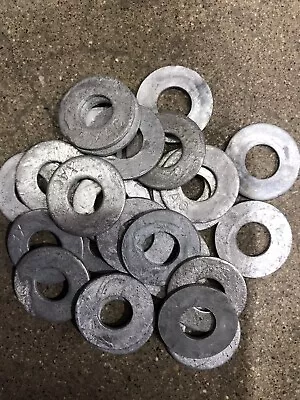 Hot Dipped Galvanized Flat Washers Multiple Sizes In 5 Lb Lots - Great Value Buy • $23.50