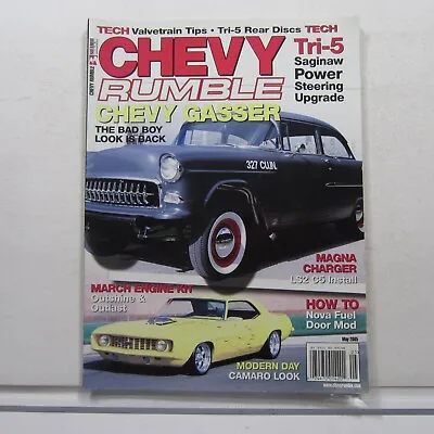 Chevy Rumble May 2005 Chevy Gasser Magna Charger Nova Fuel Door Mod • $12.25