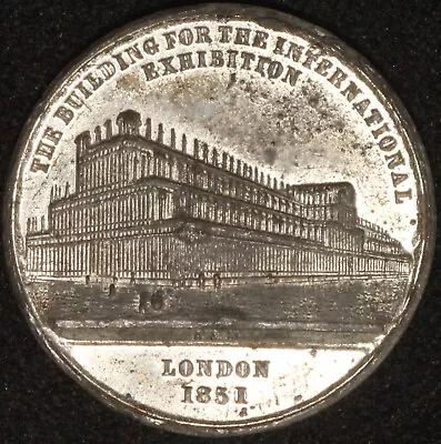 GREAT BRITAIN 1851 International Exhibition Medal BHM 2433 Allen HP-B070 • $25.52