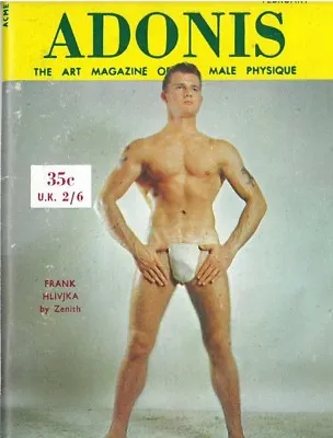 Adonis No.7 February 1960 By Joe Weider British Edition Vintage Gay Magazine  • $99.95