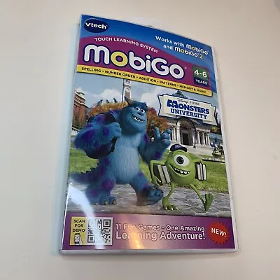 VTech Touch Learning System Mobigo Disney Pixar Monster University • $9.88