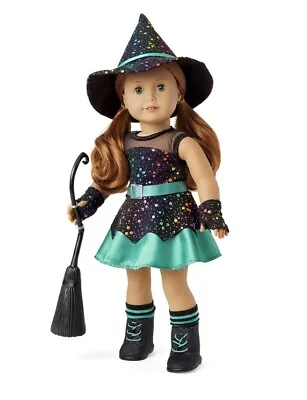 $108.11 • Buy American Girl Spooky Spells Witch Costume For Dolls Halloween 2022
