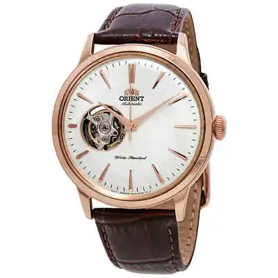 Orient Classic Open Heart Automatic White Dial Men's Watch RA-AG0001S10B • $164.98