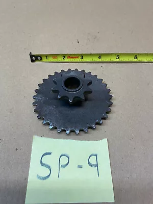 Double Sprocket 30 Tooth #35 Chain / 10 Tooth #40 Chain (SP-9) • $27.95