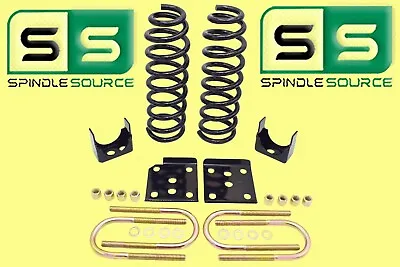 3  / 6  Drop Lowering Kit Coils Axle Flip 3/6 Drop Fits 09 - 14 Ford F-150 F150 • $199.69