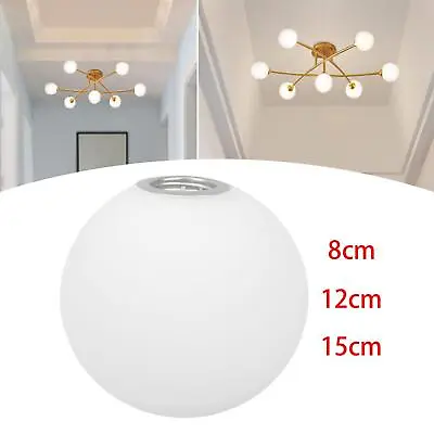 Glass Globe Lamp Shade Vanity Light Replace Light Fixture Cover Wall Sconces • £9.54