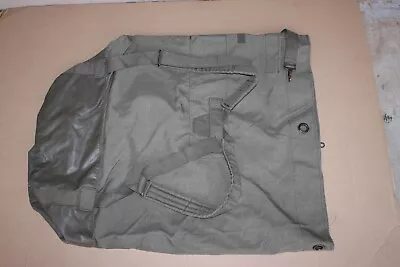 Military Dutch Army Duffel Bag Large Nylon 33 X 27 Pack OD Green Deployment Euro • $29.99