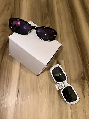 Volcom BRAND NEW Unisex Sunglasses 2 Pairs White And Purple Onesize • $35