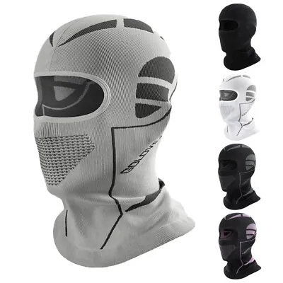 Motorcycle Balaclava Face Mask Men Women Thermal Ski Face Cycling Scarf Headwear • £12.99