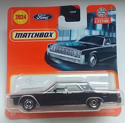 2024 Matchbox 1963 Lincoln Continental 1/64. Superb In Unopened Pack! • £4.95