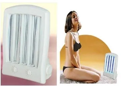 Facial Tanner Face Lamp Solarium Tanning Studio UV Sun Glow Solaria  Wellform • £79.99