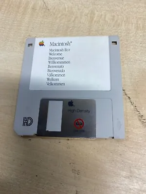 Vintage Apple Macintosh II CX 3.5  Floppy OS Software Disc  - Q1B2G297D • £29.95