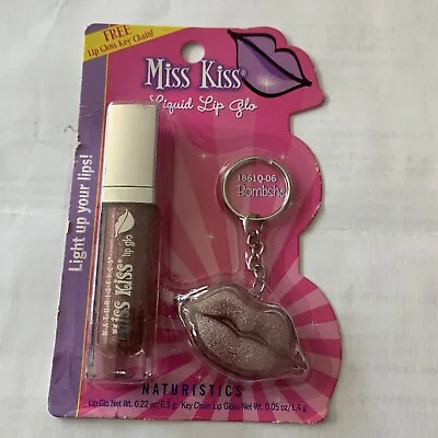 Naturistics Miss Kiss 1861Q-06 Liquid Lip Glo-Bombshell With Lip Gloss Key Chain • $9.99