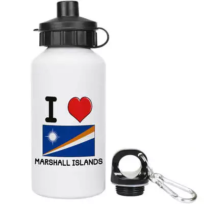 'I Love Marshall Islands' Reusable Water Bottles (WT033364) • £13.99