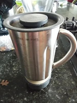 Kenwood Liquidiser Blender Jug Grey Metal A788 Spares • £5