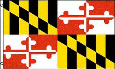 3x5 Maryland Flag 3'x5' House Banner Grommets Super Polyester 100D • $8.88