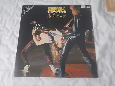 Scorpions – Tokyo Tapes 1978 UK 1st Press 2x Vinyl LP.RCA NL 28331.Vinyl Nr Mint • $1.23