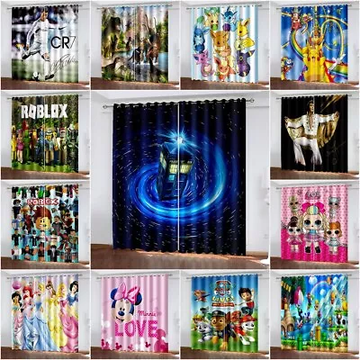 £19.18 • Buy Doctor Who Ronaldo Thick Blackout Curtains Thermal Ring Top Eyelet Bedroom Decor