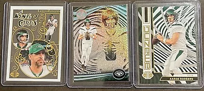 2023 Illusions Football Aaron Rodgers 3 Card Insert/Parallel Trading Lot! • $5.99