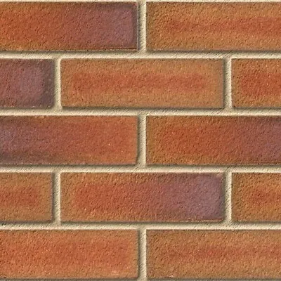 Sample Of Ibstock Alderley Burgundy Facing Bricks • £3.99