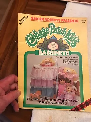 Xavier Roberts Presents Cabbage Patch Kids Pattern Book For Bassinets 4 Designs • $5.99