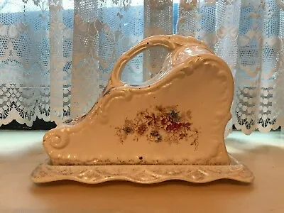$75 • Buy Victorian Cheese Keeper, Antique China, Beautiful Floral Pattern W/Daisies